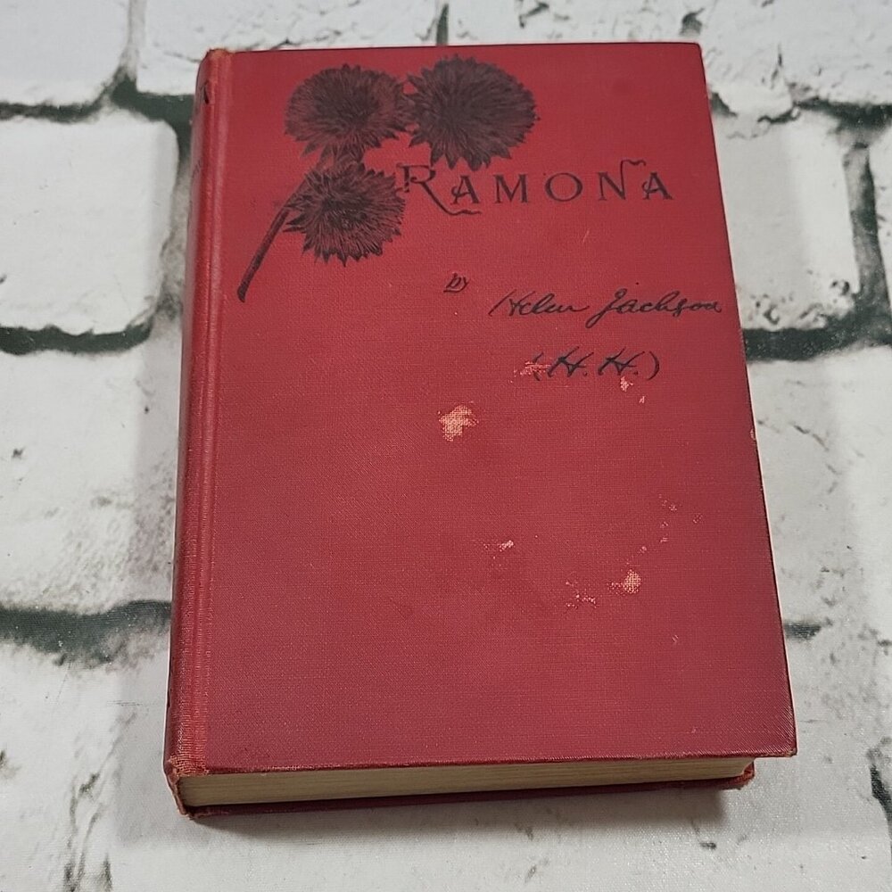 Ramona by Helen‎ Jackson. 1925 Hardcover Little Brown and Company